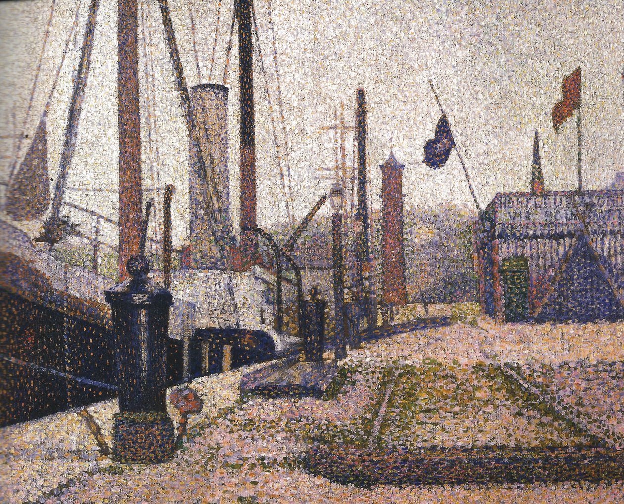 Port Honfleur autorstwa Georges Seurat