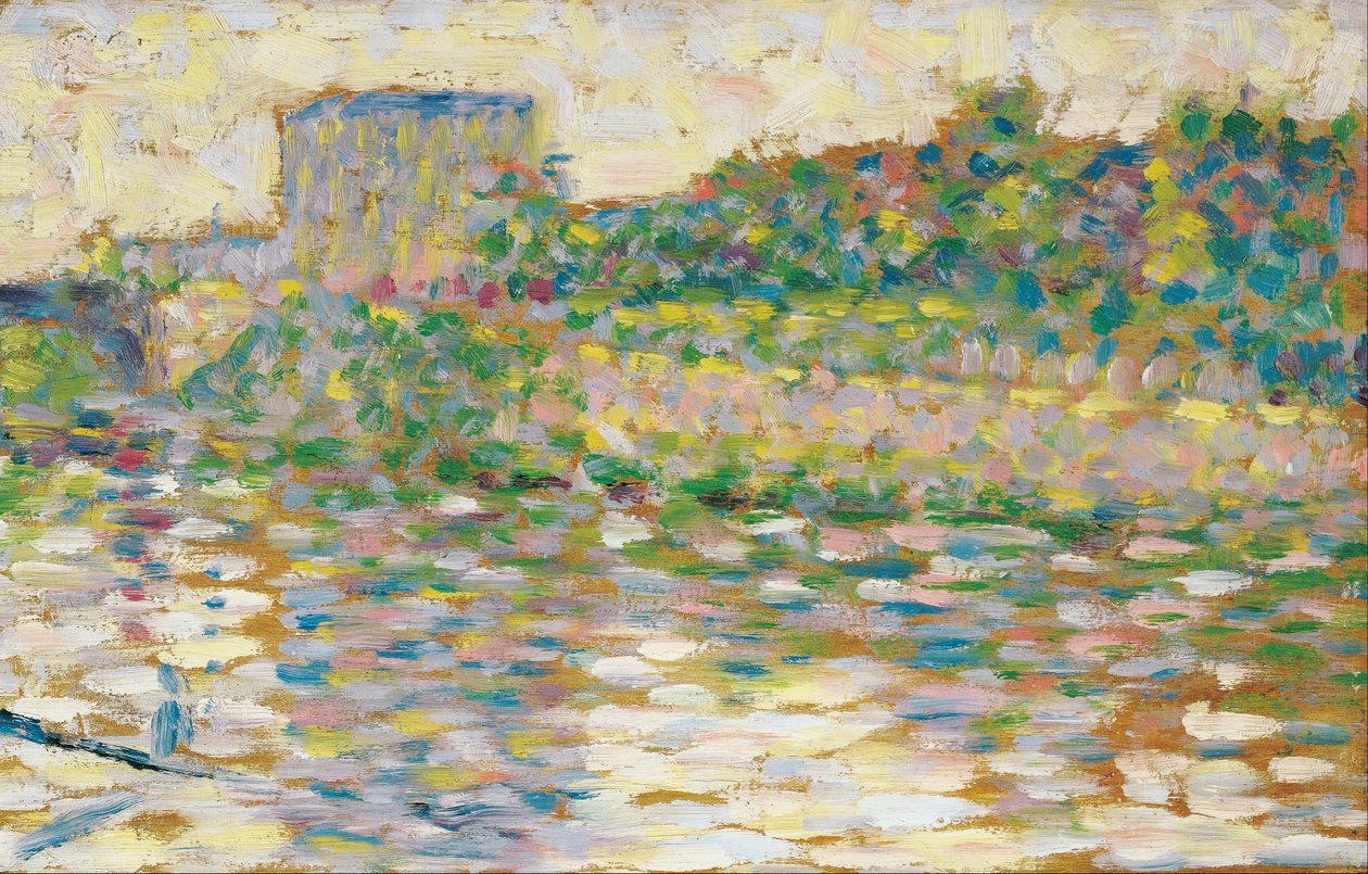 Sekwana w Courbevoie autorstwa Georges Seurat