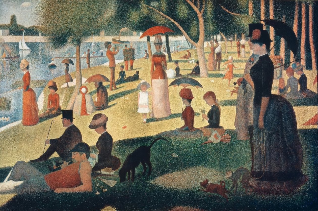 Niedzielne popołudnie na Ile de la Grande Jatte autorstwa Georges Seurat