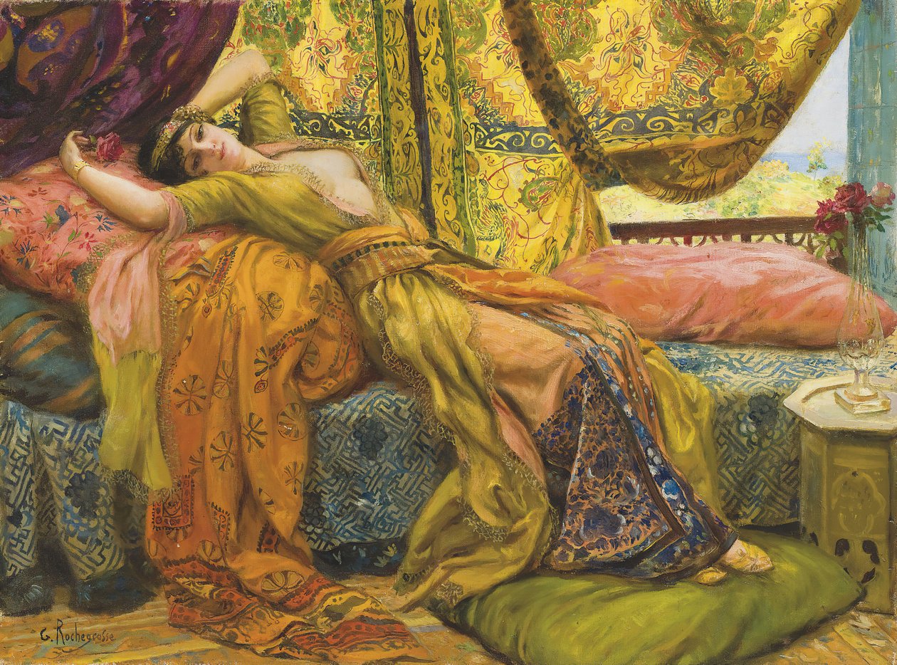 Leżące piękno. autorstwa Georges Antoine Rochegrosse