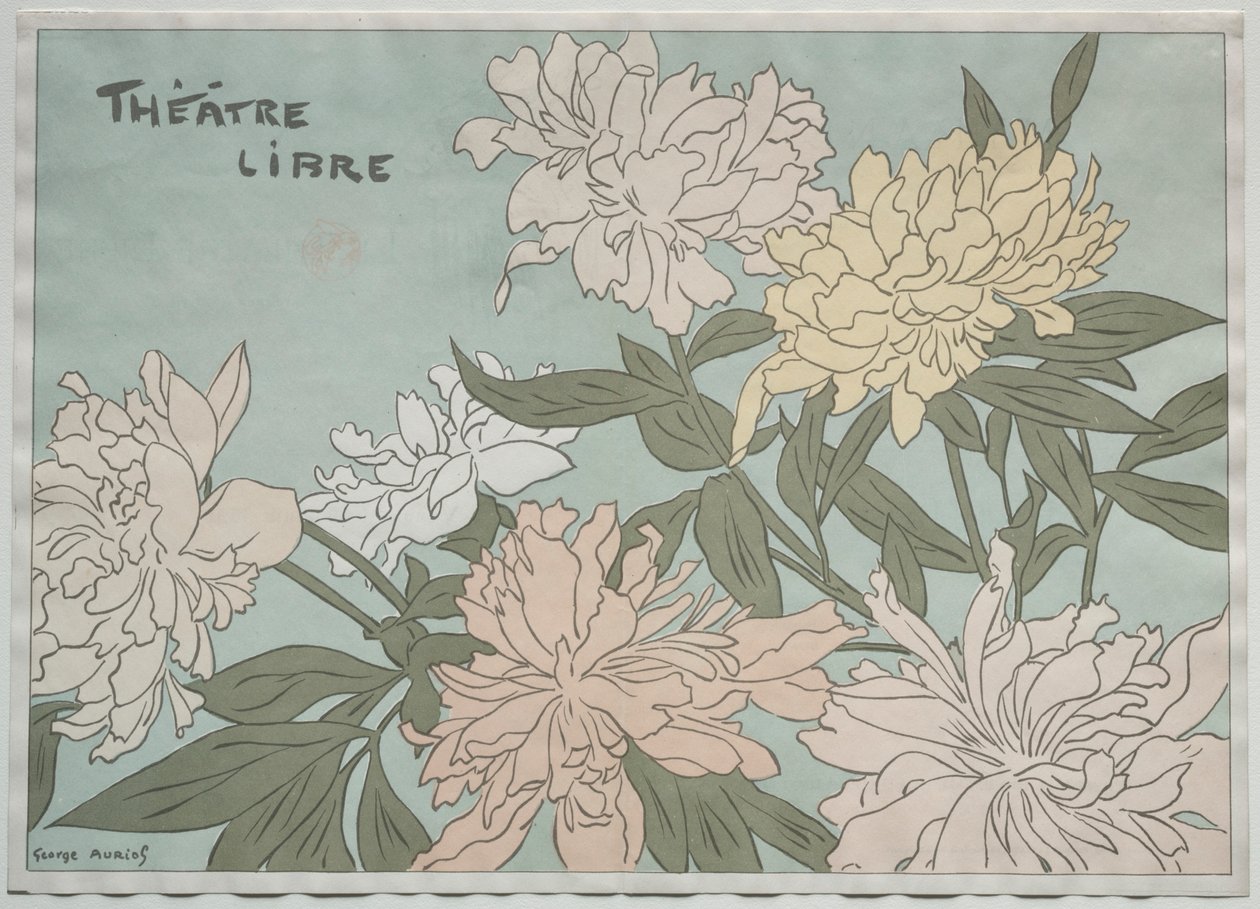 Myrane i Les Chapons, 1890. autorstwa Georges Auriol