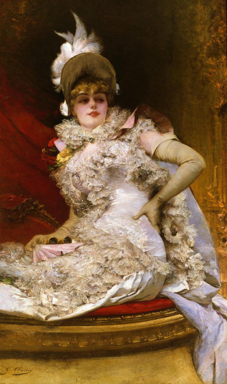 W Operze autorstwa Georges Clairin