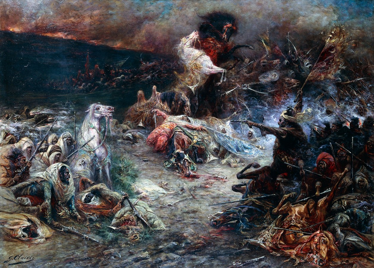 Rzeź, autorstwa Georges Clairin
