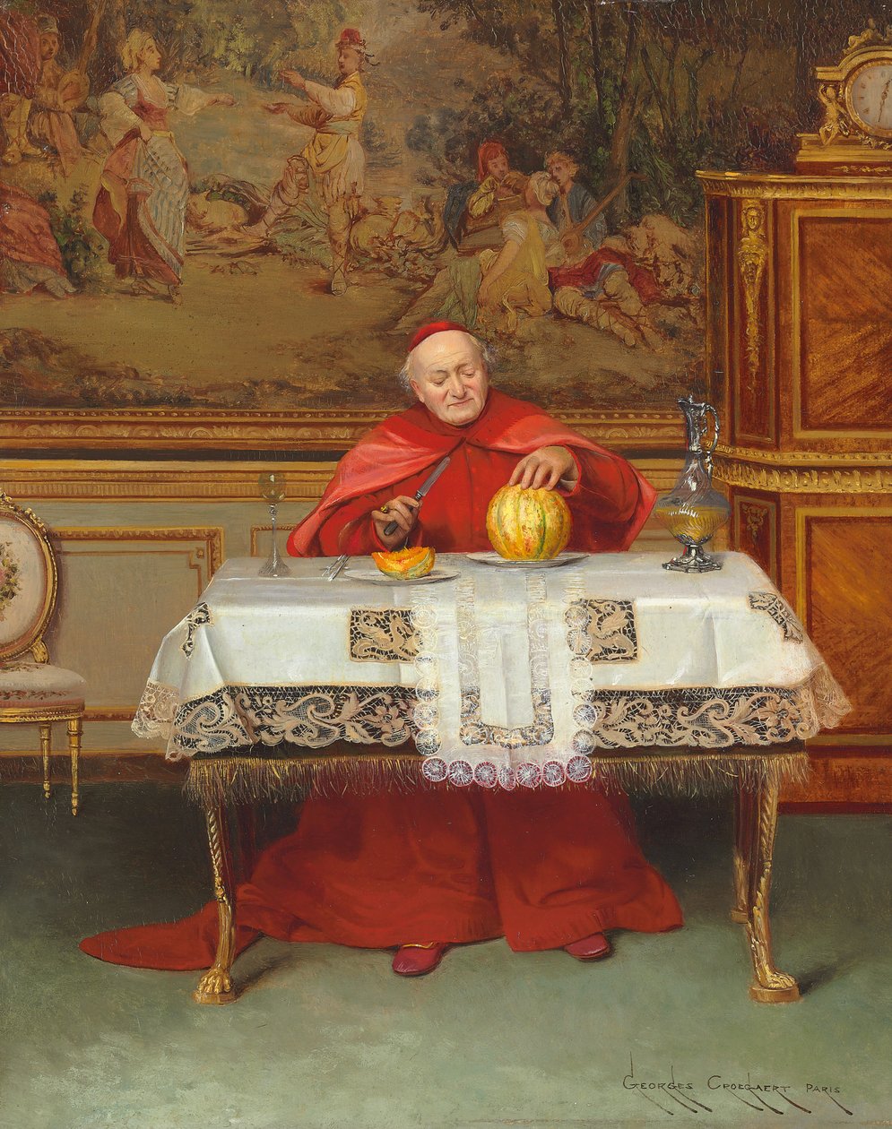 Cieszenie się owocami ducha autorstwa Georges Croegaert