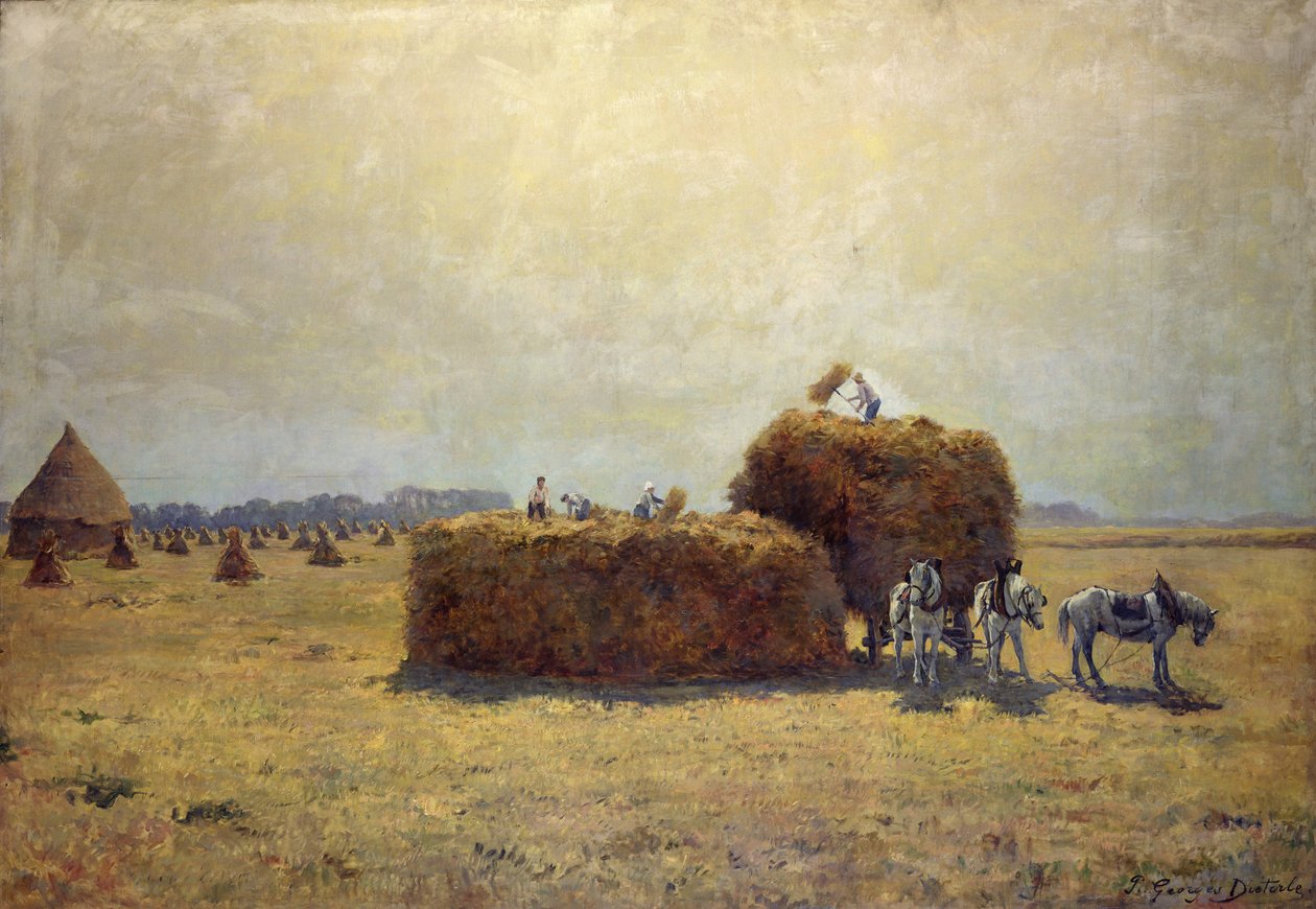 Żniwa autorstwa Georges Diéterle