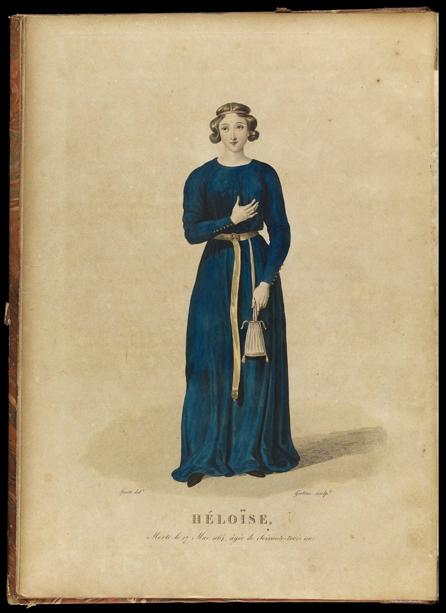 Heloise, koniec XVIII wieku. autorstwa Georges Jacques Gatine