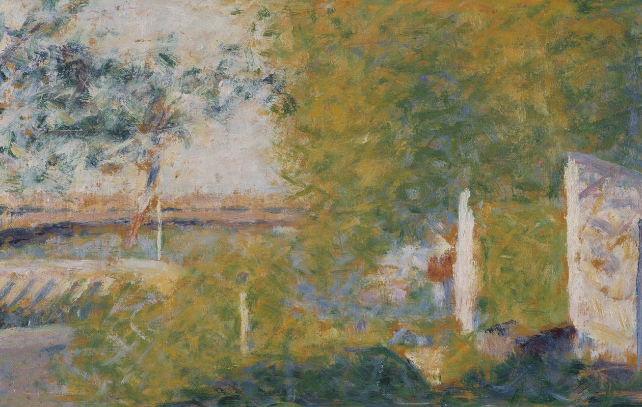 Most w Bineau. autorstwa Georges Pierre Seurat