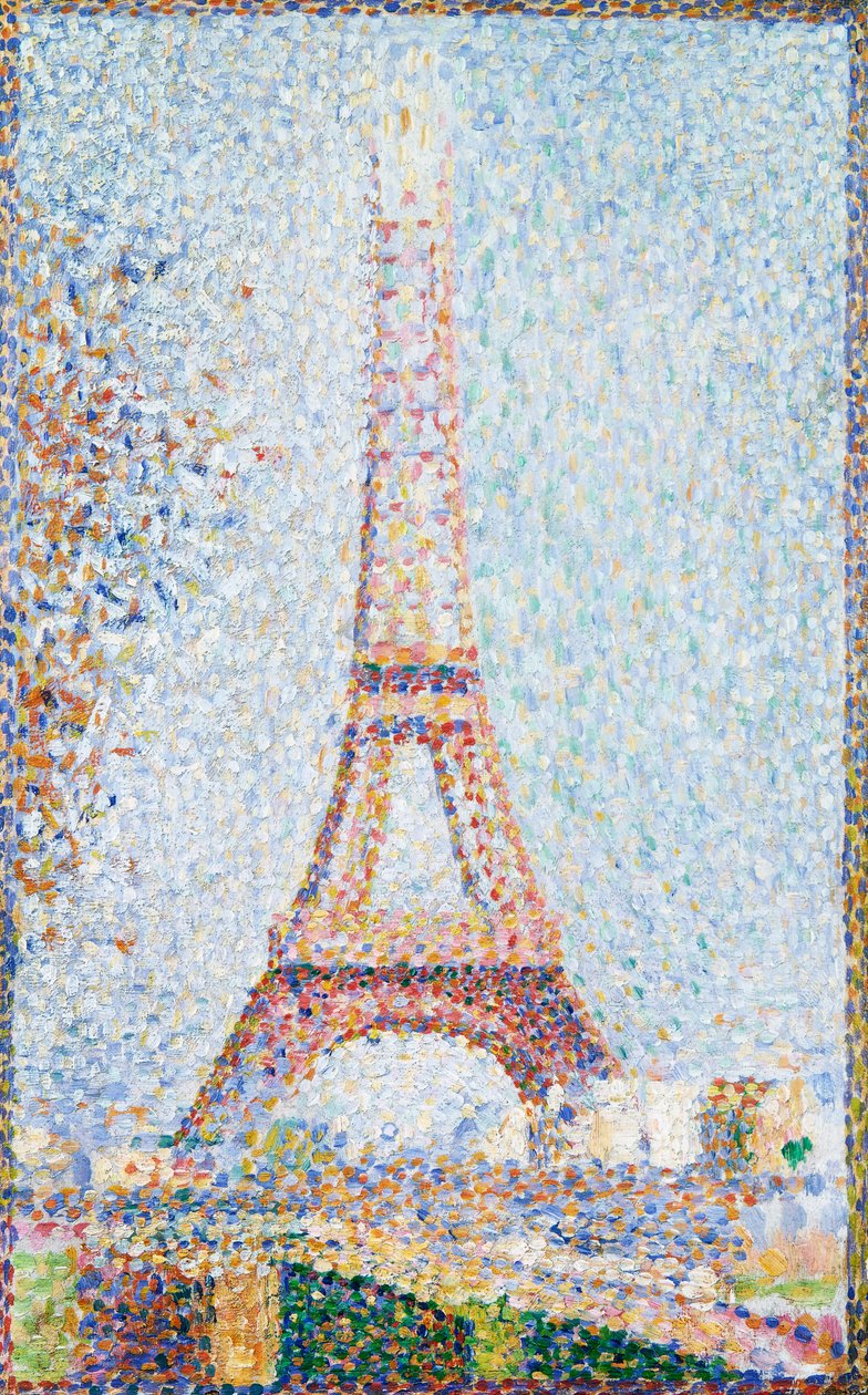 Wieża Eiffla autorstwa Georges Pierre Seurat
