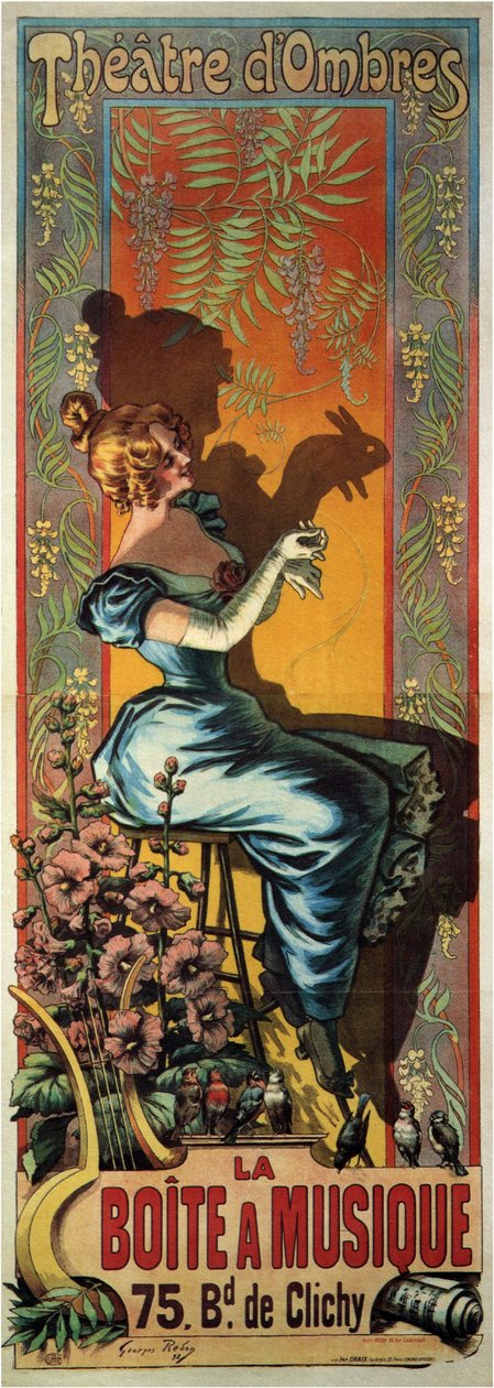 Pozytywka, 1898 autorstwa Georges Redon