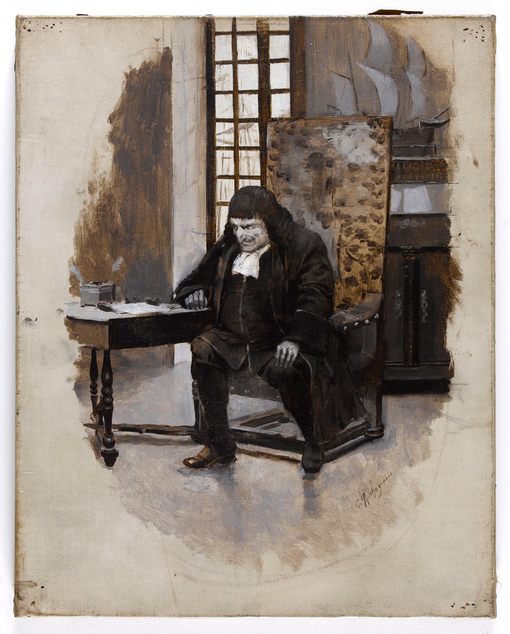 Barkilphedro. autorstwa Georges Rochegrosse