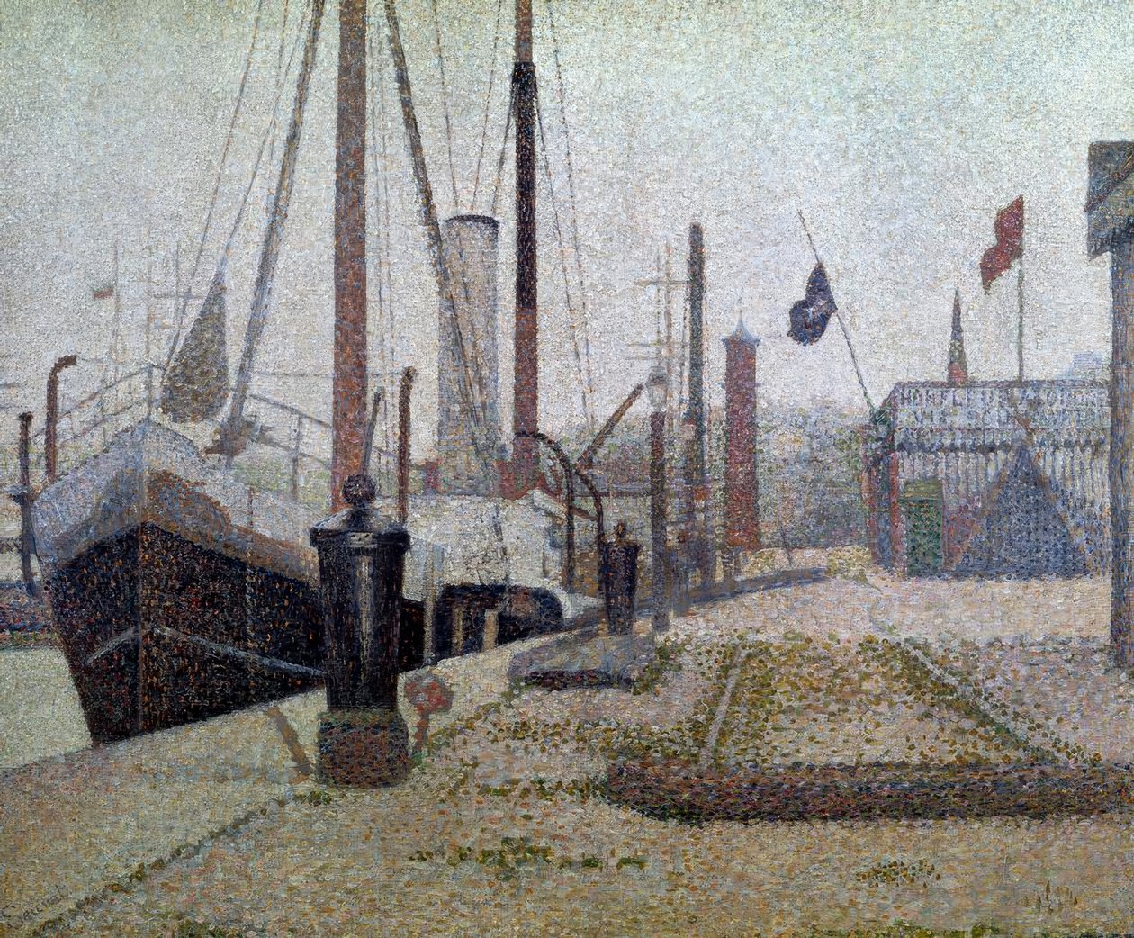 La Maria’, Honfleur autorstwa Georges Seurat