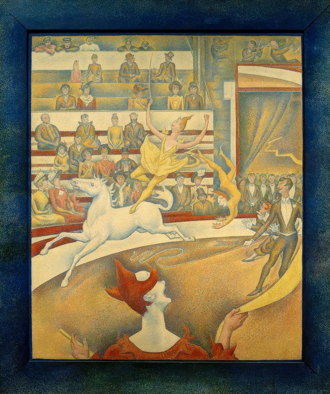 Le Cirque (Cyrk) autorstwa Georges Seurat