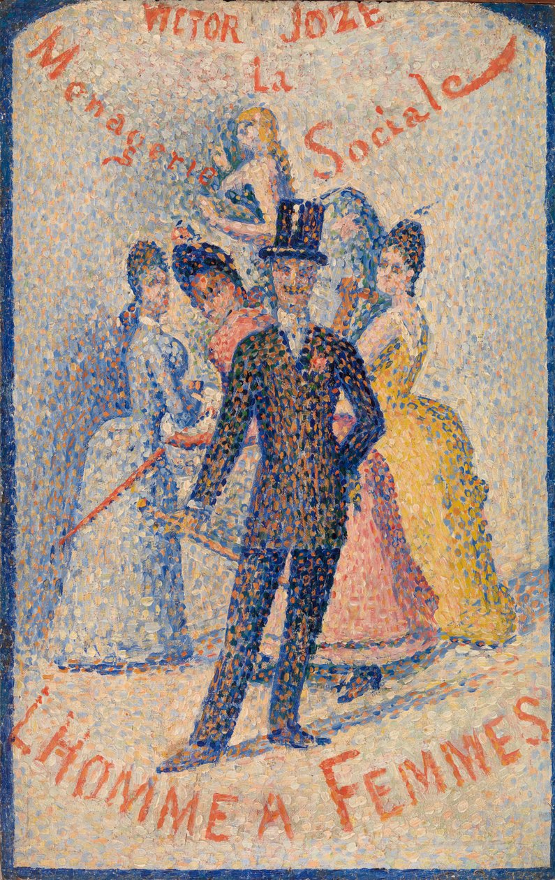 Mężczyzna kobiet autorstwa Georges Seurat