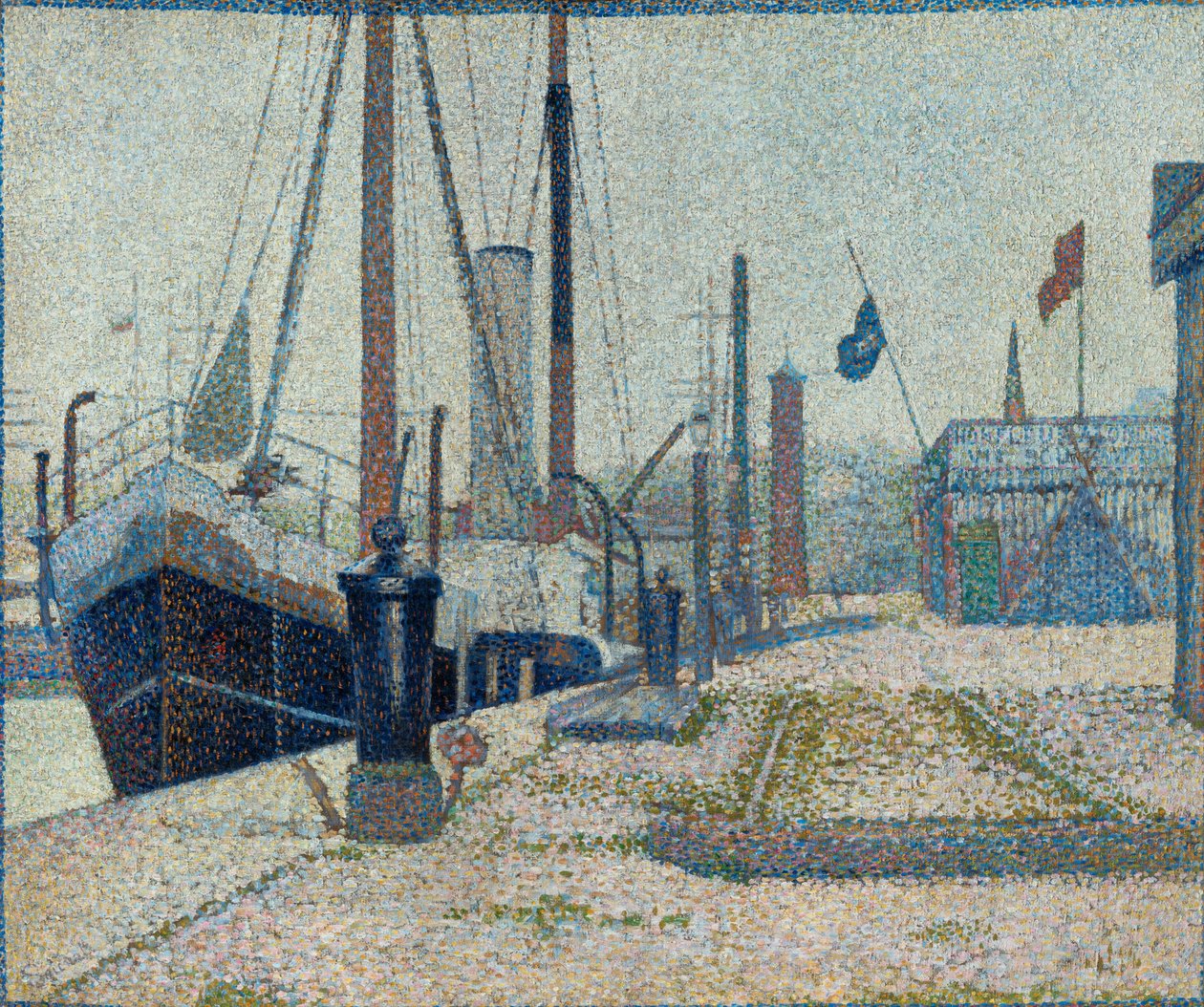 Maria w Honfleur, 1886 r. autorstwa Georges Seurat