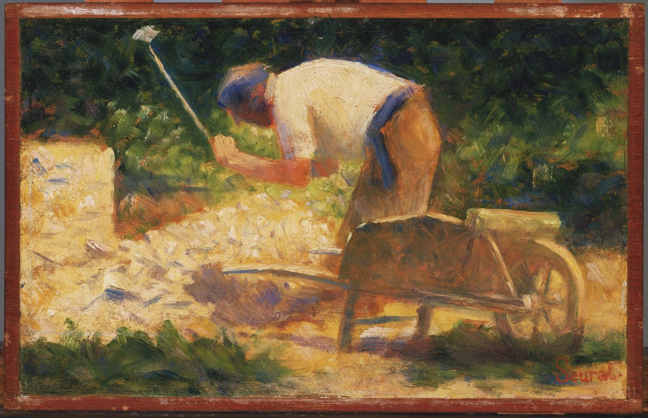 Łamacz kamieni autorstwa Georges Seurat