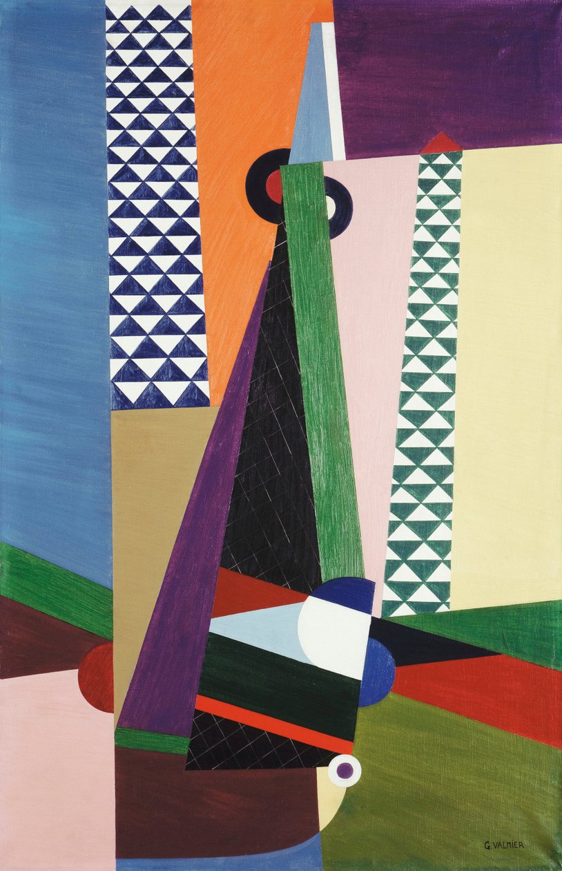 Kompozycja Geometria, 1922 autorstwa Georges Valmier