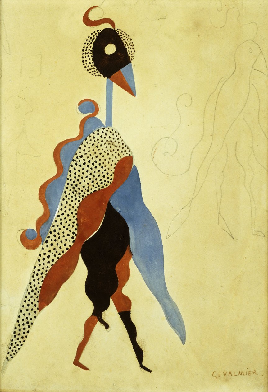 projekt kostiumów, autorstwa Georges Valmier
