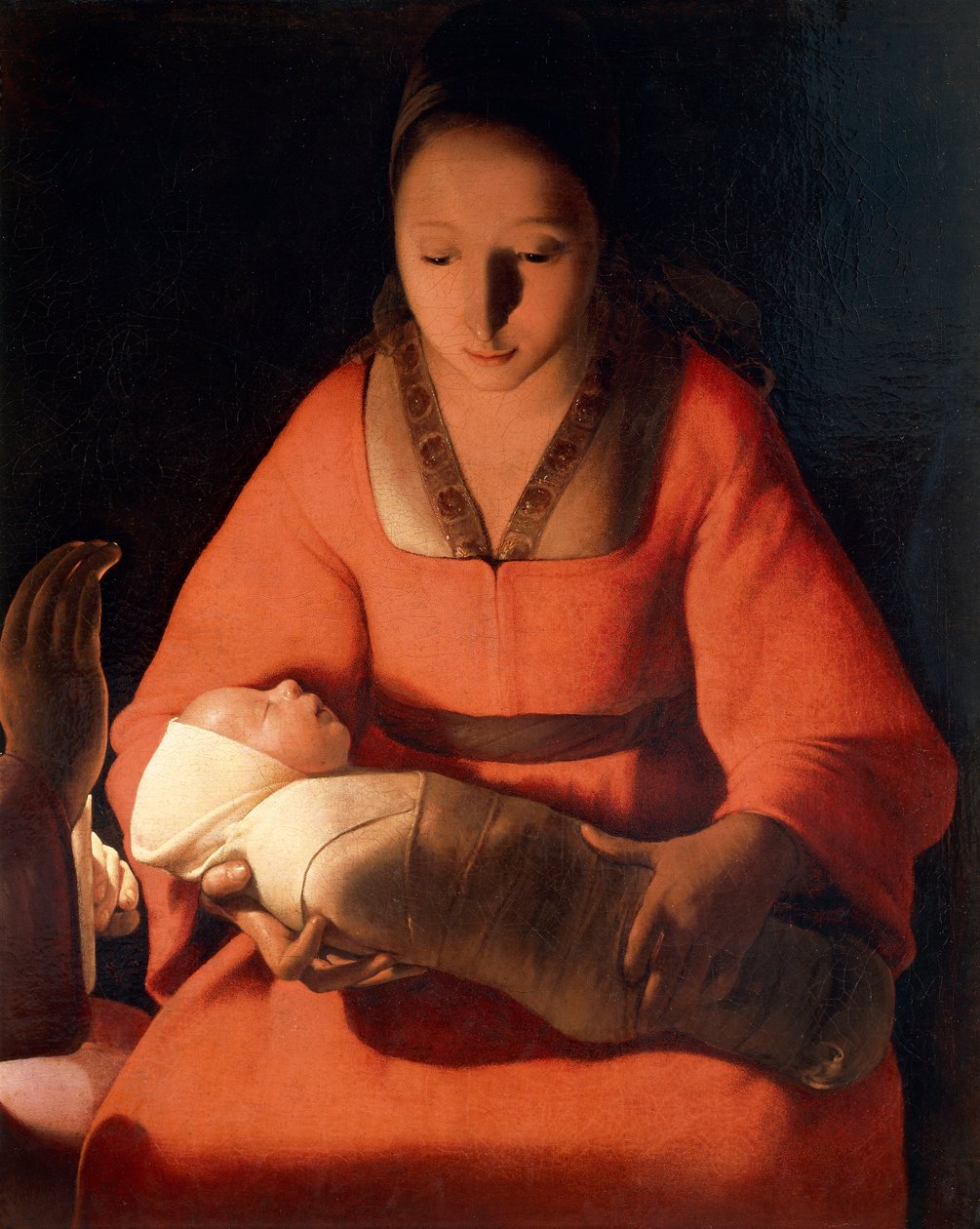 Nowo narodzony autorstwa Georges de La Tour