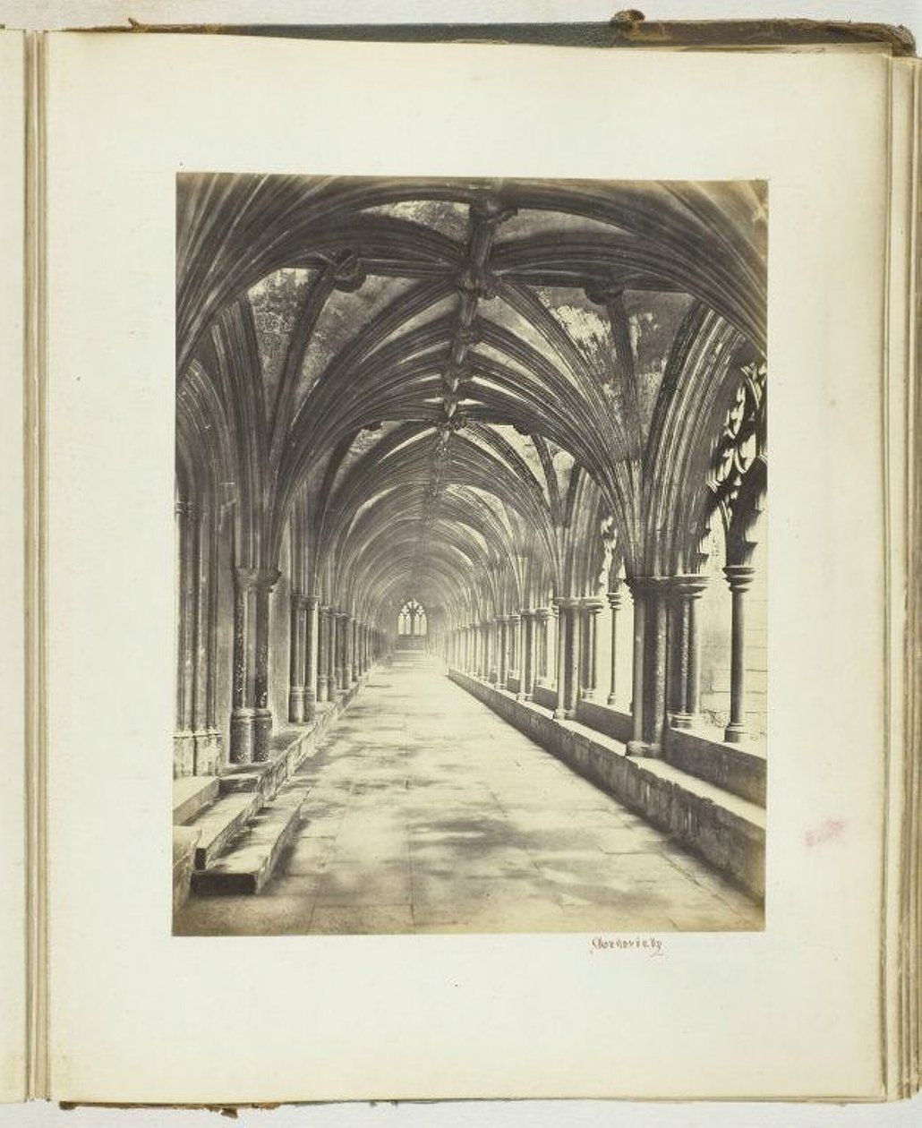 Bez tytułu [krużganki], 1868. autorstwa Georgina Cowper