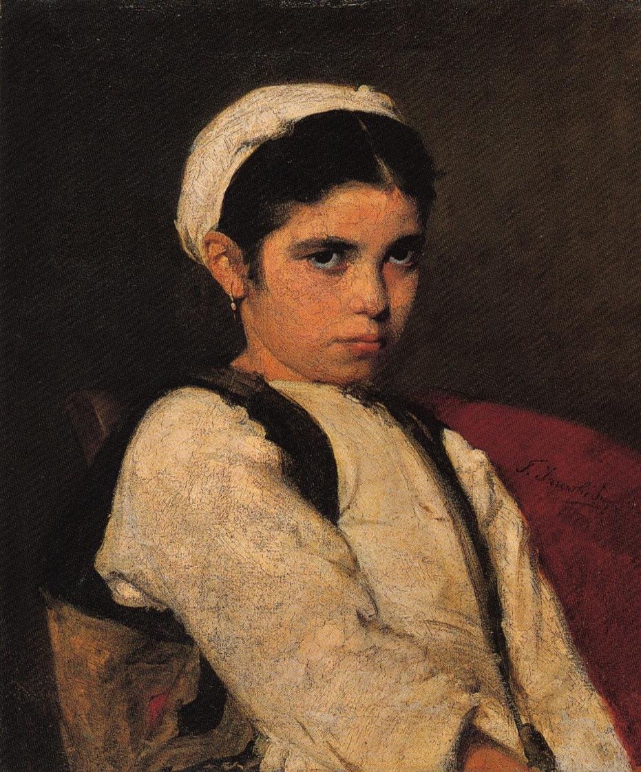 Dziewczyna z Megara autorstwa Georgios Jakobides