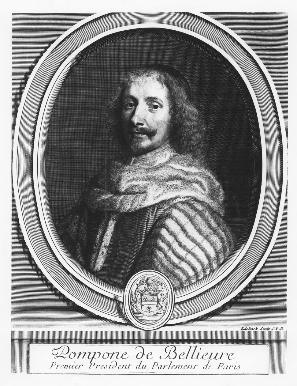 Bellièvre pompone autorstwa Gérard Edelinck