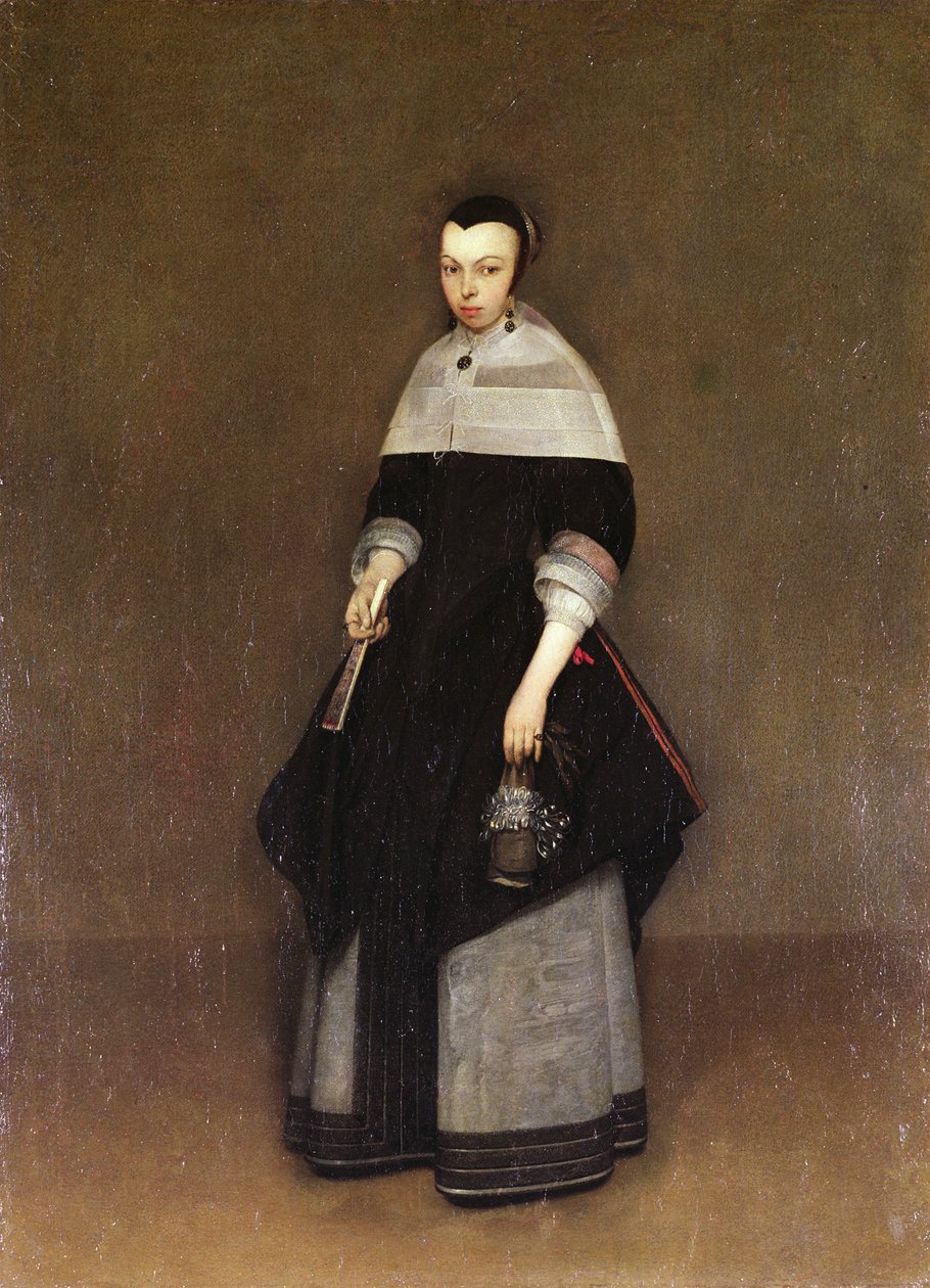 Portret kobiety autorstwa Gerard ter Borch