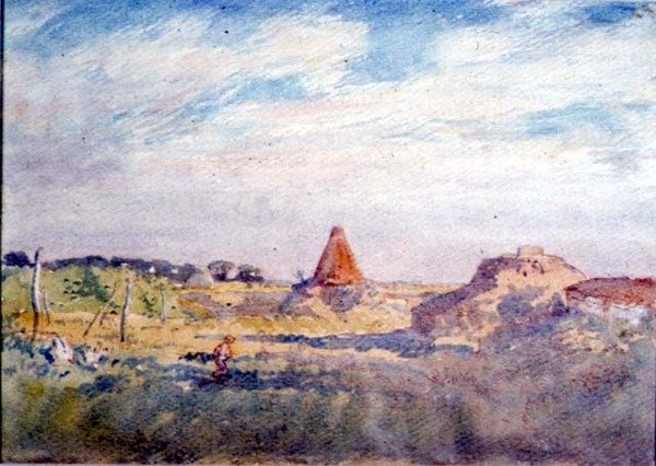 Wieczorny krajobraz autorstwa Gerard Chowne