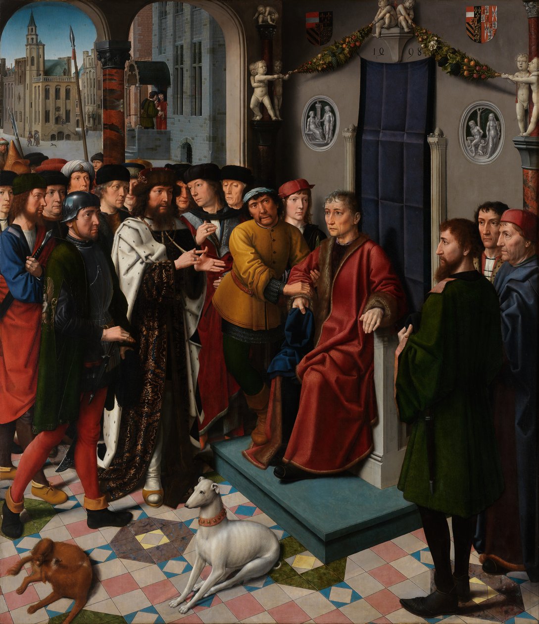 Sąd Kambyzesa autorstwa Gerard David