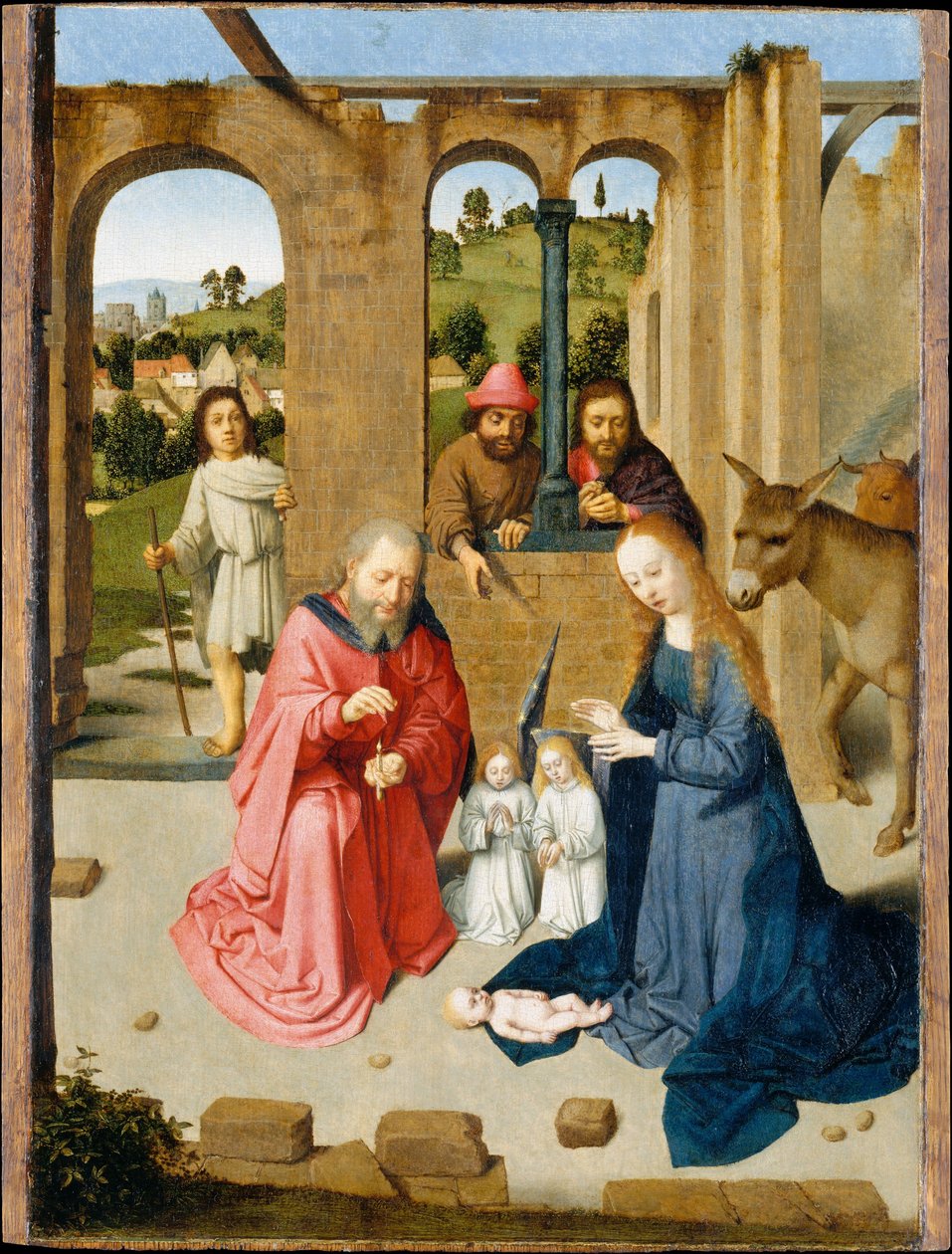Narodzenia, początek lat 80. XIX wieku. autorstwa Gerard David