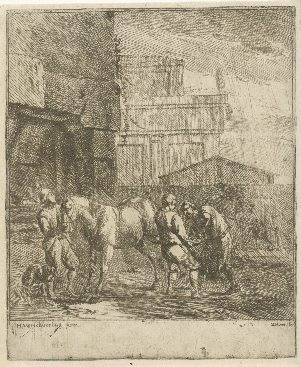kowal autorstwa Gerard Hoet (I)