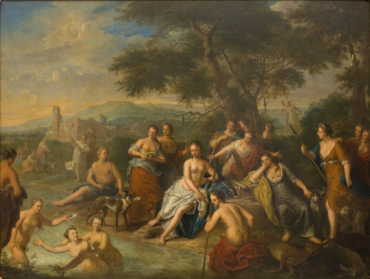 Diana i jej Nimfy autorstwa Gerard Hoet I