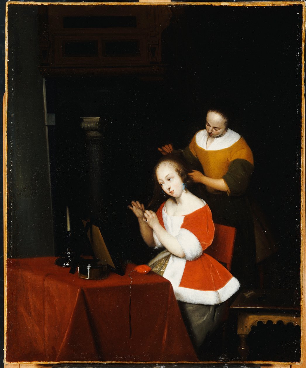 Nieznany obraz autorstwa Gerard ter Borch
