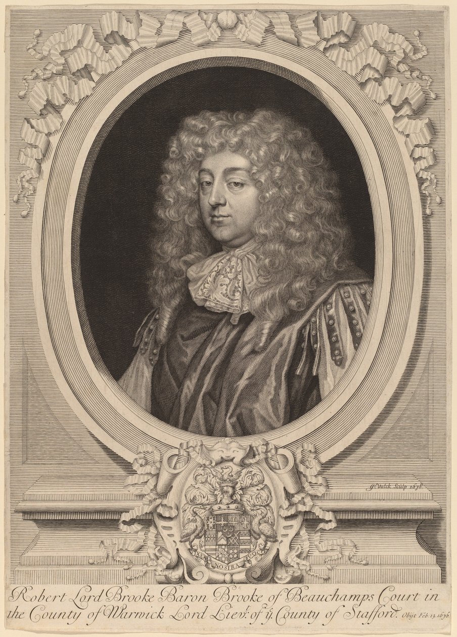 Robert Greville, Lord Brooke autorstwa Gerard Valck