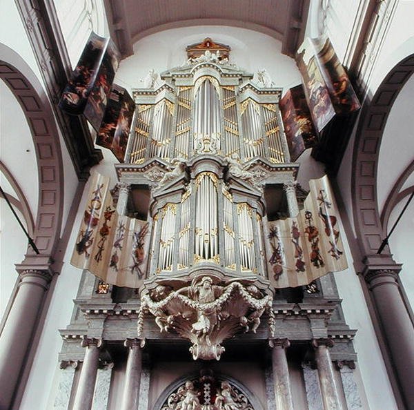 Organy, 1686 r autorstwa Gerard de Lairesse