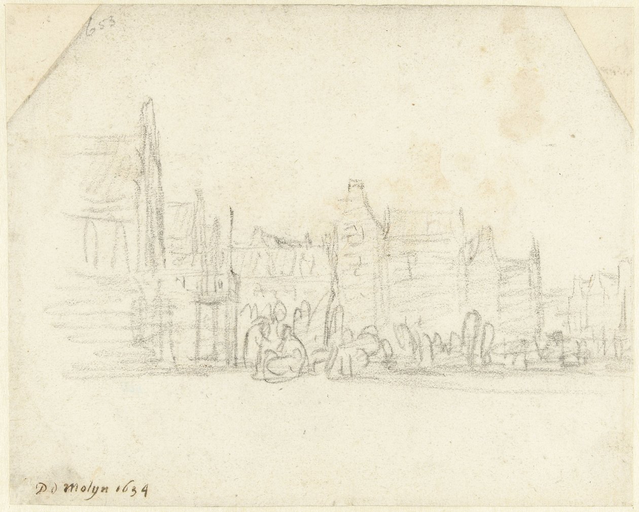 Grote Markt w Haarlemie autorstwa Gerard ter Borch (II)