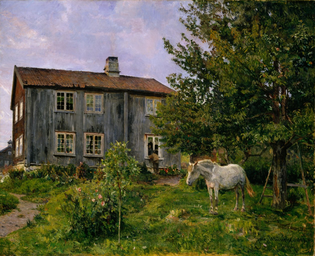 Na farmie, Ulvin autorstwa Gerhard Peter Frantz Vilhelm Munthe