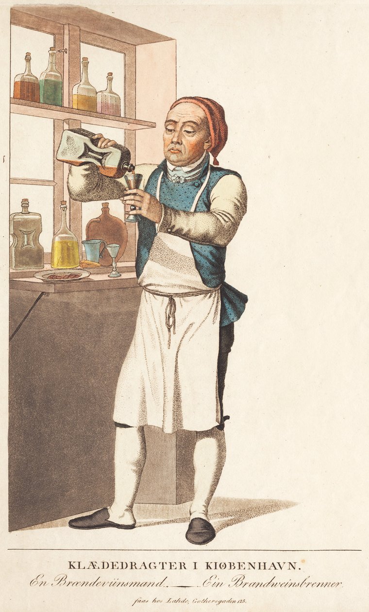 Brandy człowiek autorstwa Gerhard Ludvig Lahde