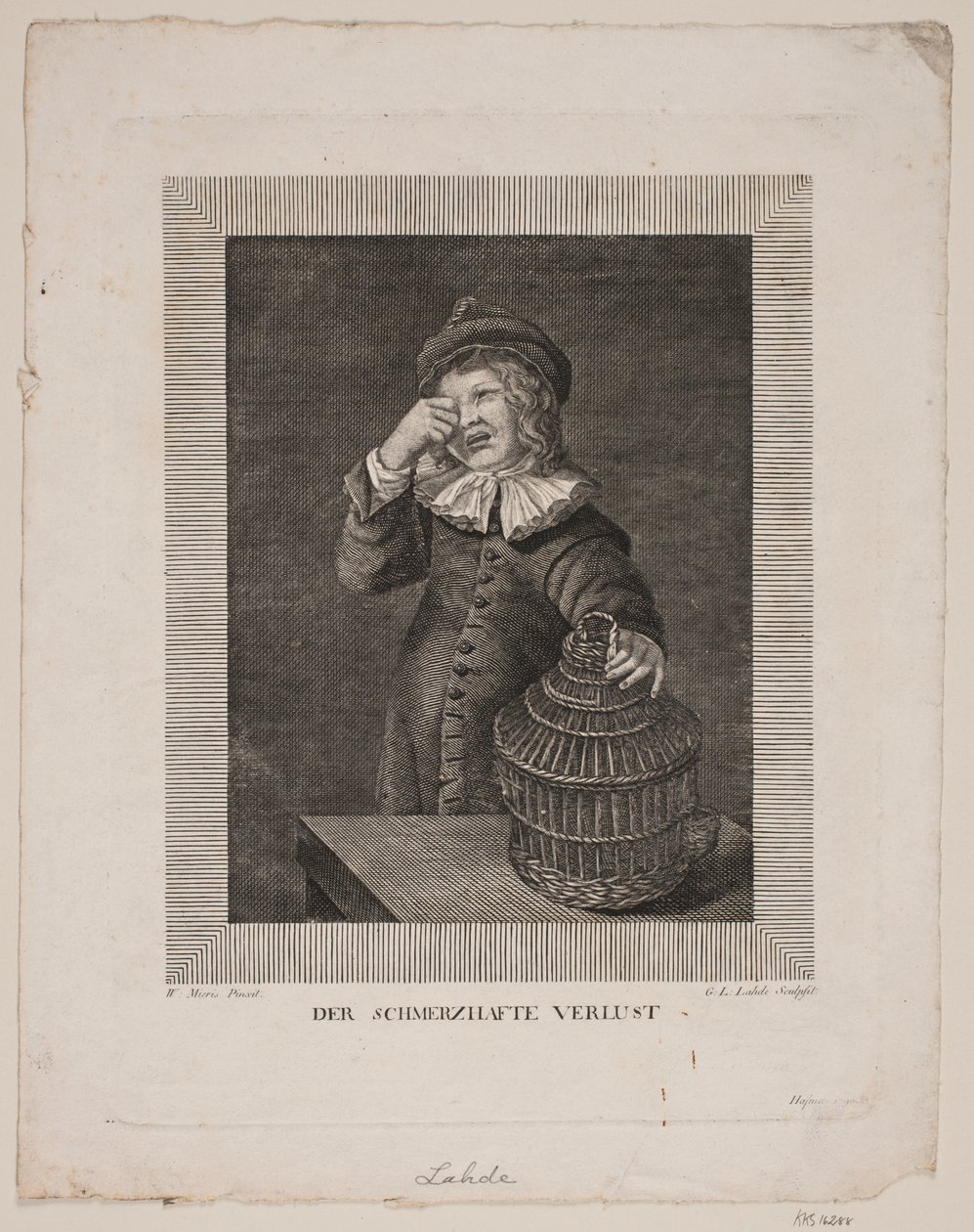 Bolesna strata autorstwa Gerhard Ludvig Lahde