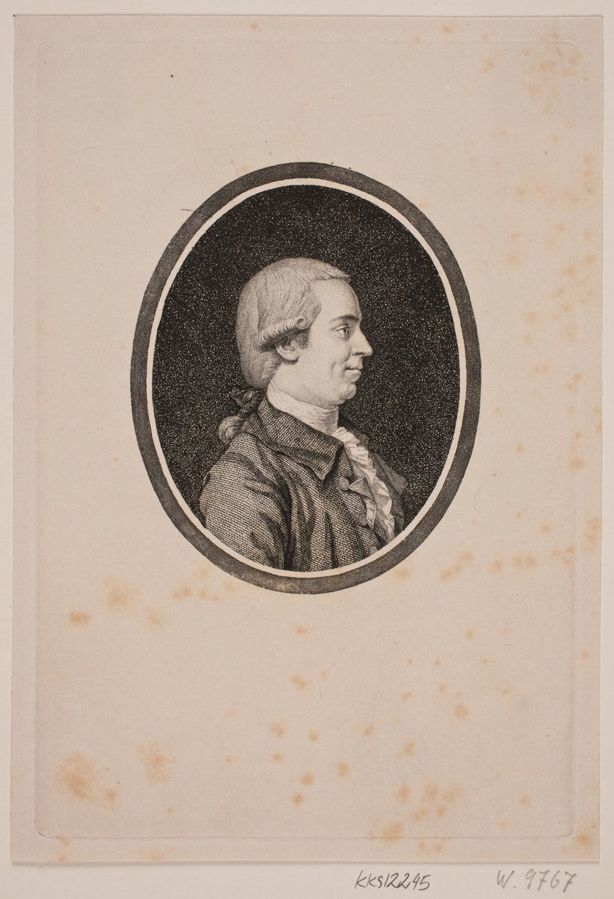Johan Ludvig Reventlow autorstwa Gerhard Ludvig Lahde