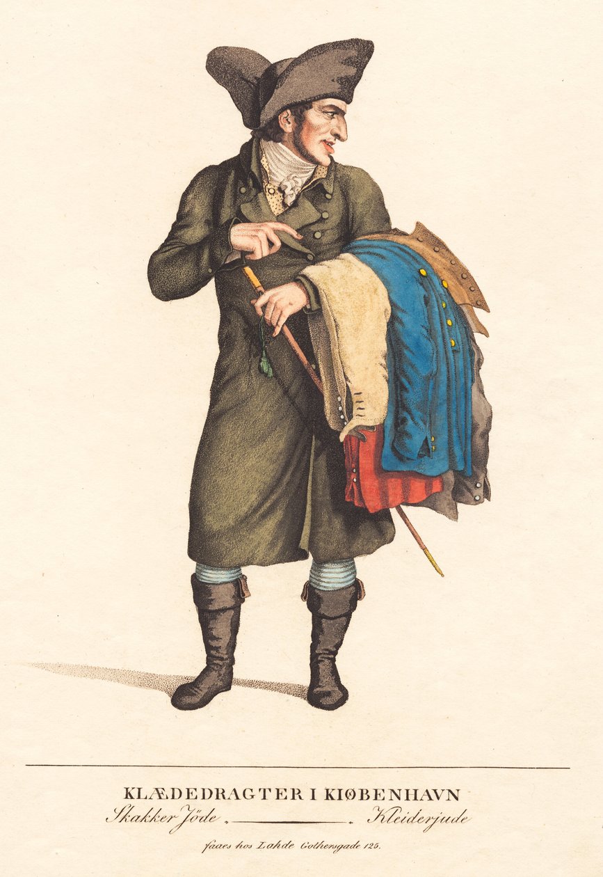 Szachowy Żyd autorstwa Gerhard Ludvig Lahde