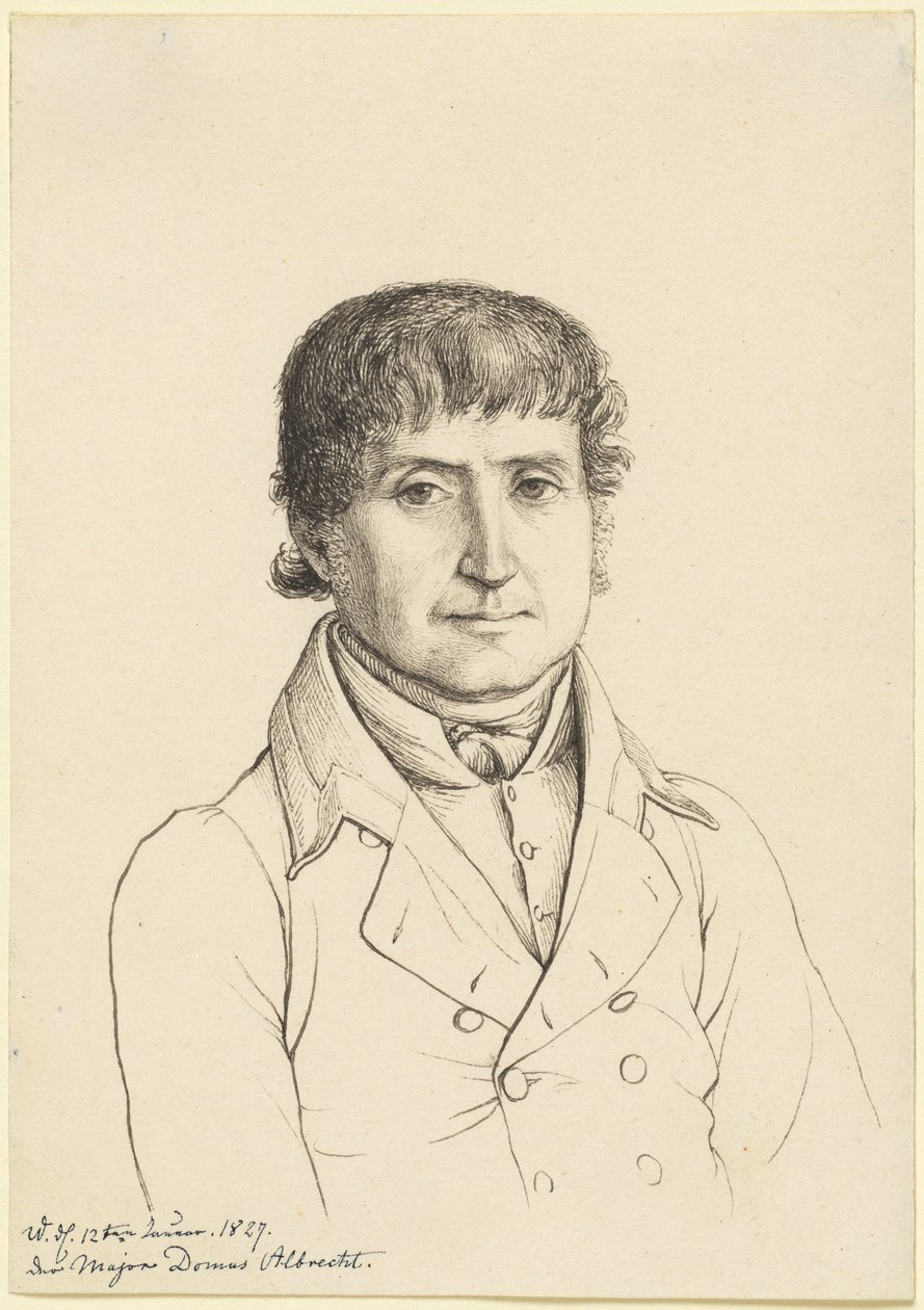 Majordomo Albrecht, 1827. autorstwa Gerhard Wilhelm von Reutern