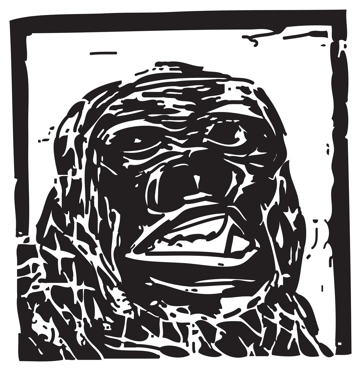 Heavy Gorilla autorstwa Gerhardt Isringhaus