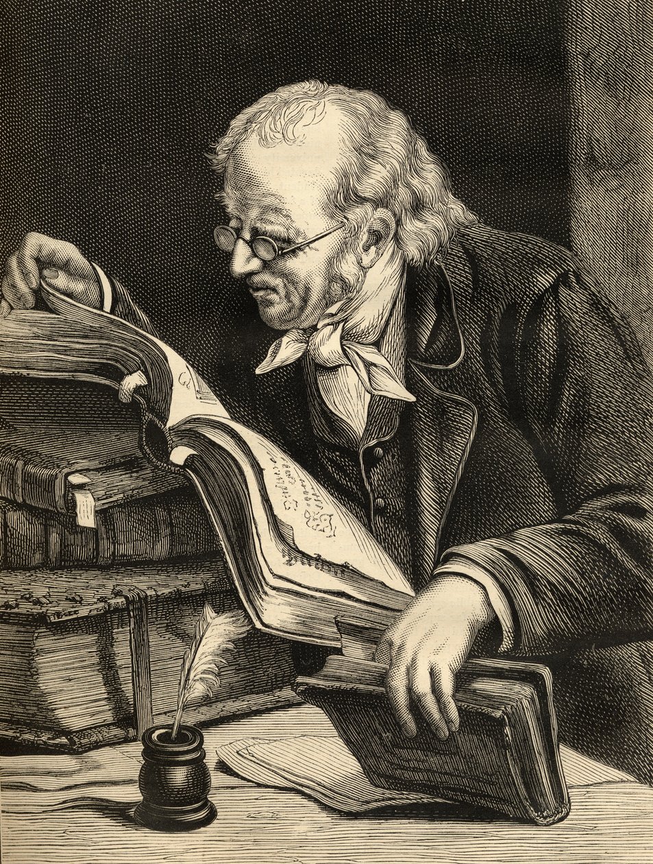 Barthold Georg Niebuhr (1776-1831) autorstwa German School