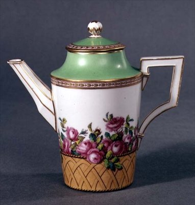 Dzbanek do kawy, Berlin, ok. 1790-1800 (porcelana) autorstwa German School