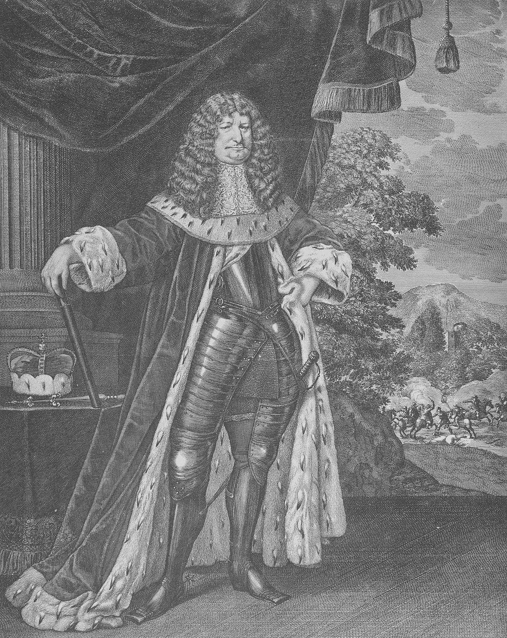 Fryderyk Wilhelm I, elektor brandenburski autorstwa German School