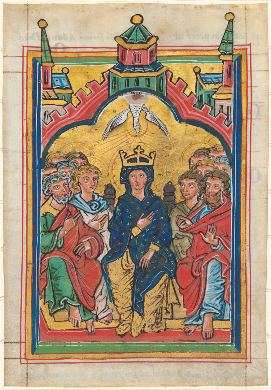 Zielone Świątki autorstwa German 13th Century