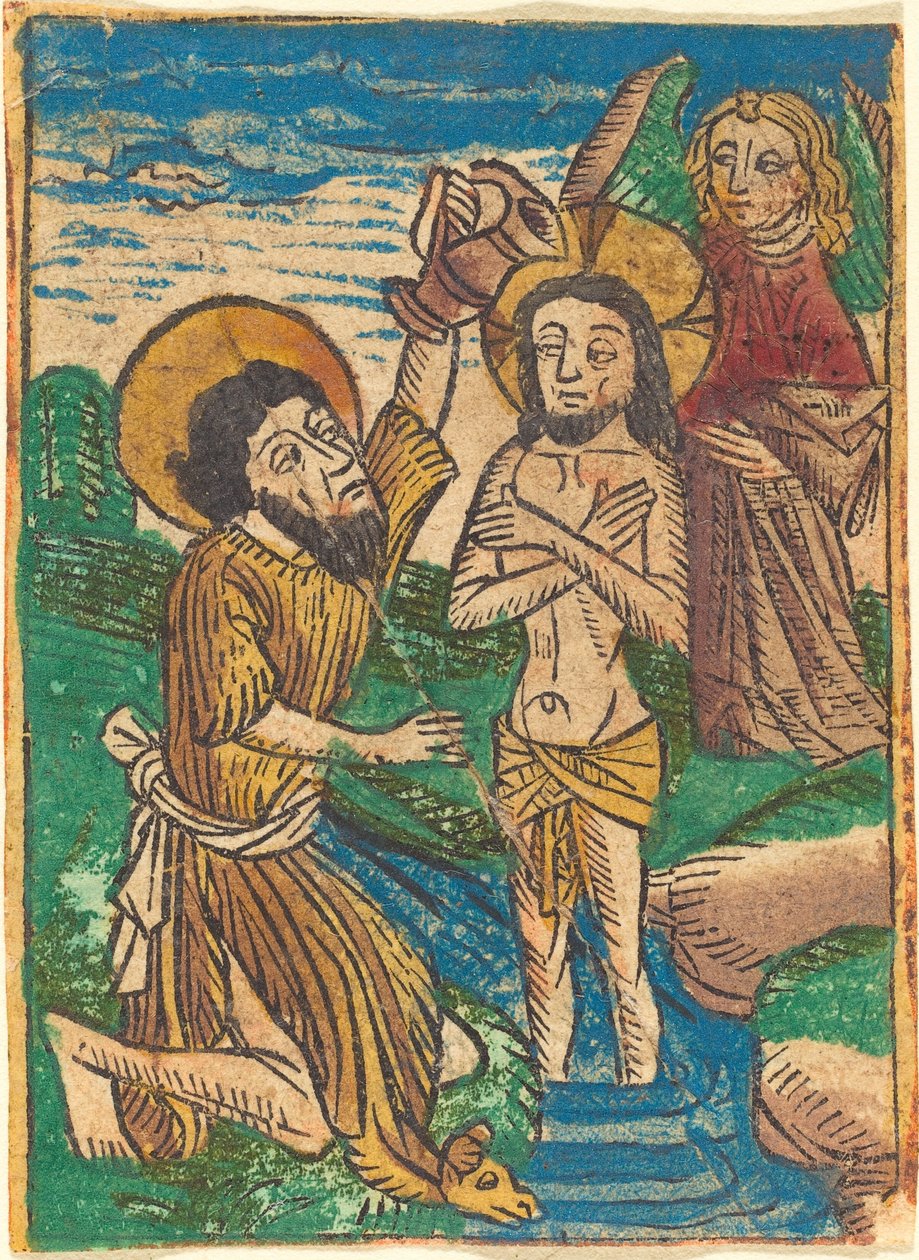 Chrzest autorstwa German 15th Century