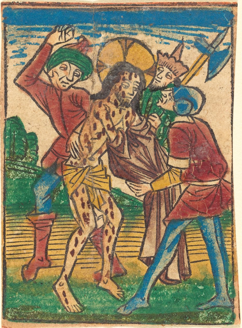 Chrystus obnażony autorstwa German 15th Century