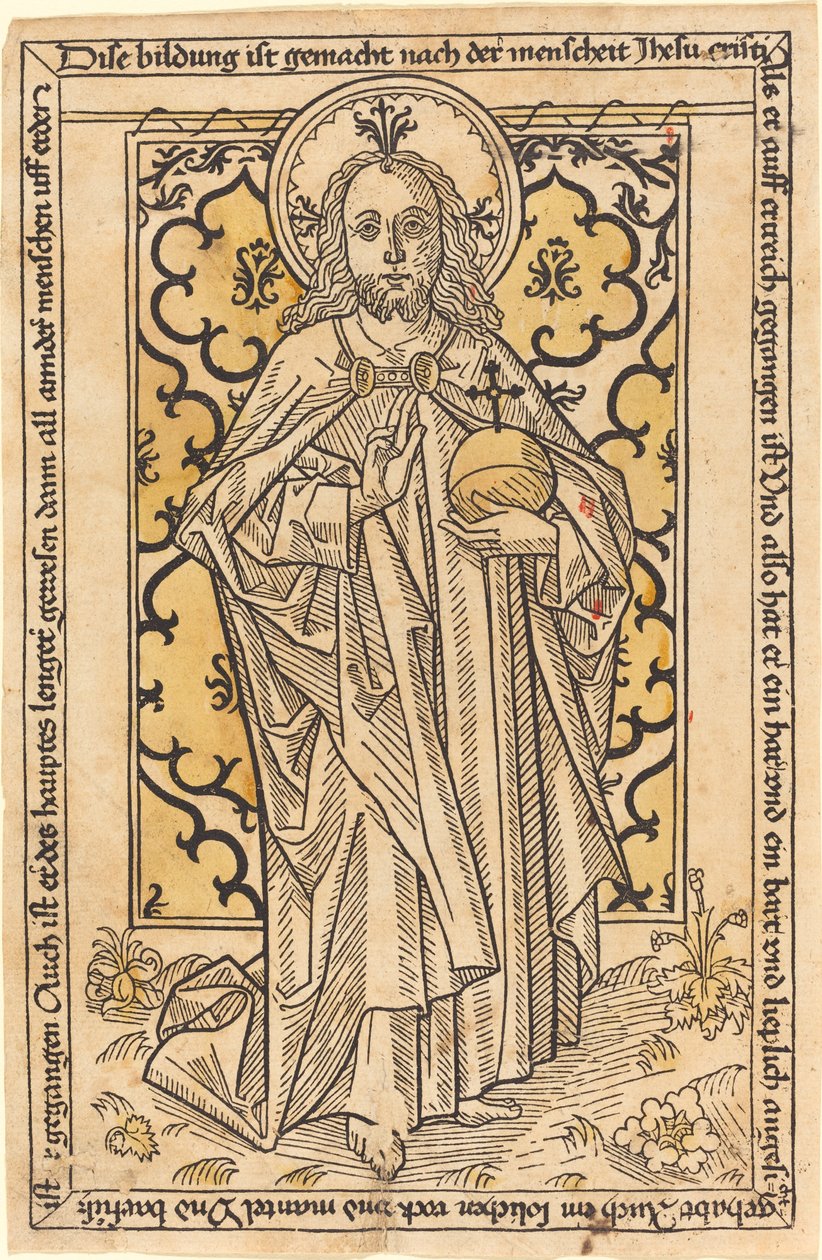 Przed Chrystusem Nas Salvatore autorstwa German 15th Century