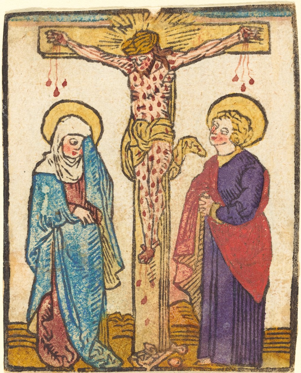 Chrystus na krzyżu autorstwa German 15th Century
